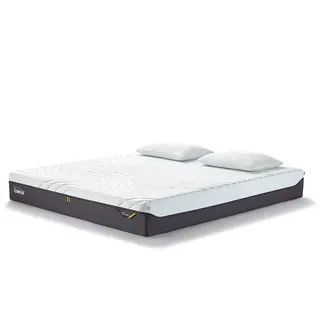 Visco-Matratze TEMPUR PRO® Plus CoolQuilt 27 cm, Tempur, 27 cm hoch, Memory Foam, kühlender und waschbarer Bezug 140 cm x 200 cm x 27 cm