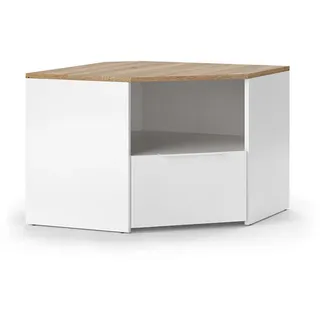 Vicco Wido Lowboard 68 x 50 cm Weiß MDF/Spanplatte
