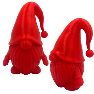 Weihnachtswichtel Gnom Wichtel Figur Weihnachtsdeko Skandi Weihnachten Rot 12cm