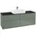 Waschtischunterschrank F44200GM 160x60 3cm Abdeckplatte black matt Olive Matt Lacquer