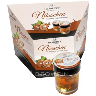 Herberts Nusslikör 10% Vol. 0,2 l