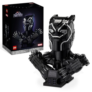 LEGO 76215 Marvel Black Panther, König T’Challa Wakanda Forerver Modellbausatz, Superheld-Helm aus der Avengers Infinity Saga, für Erwachsene a...
