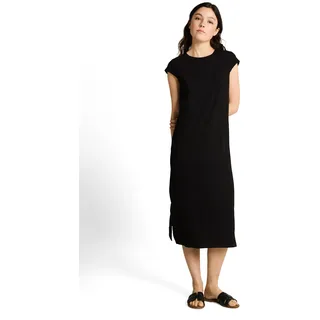 Tom Tailor Shirtkleid Midi Schwarz 36