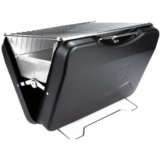TAINO MOX Retro-Koffergrill Schwarz