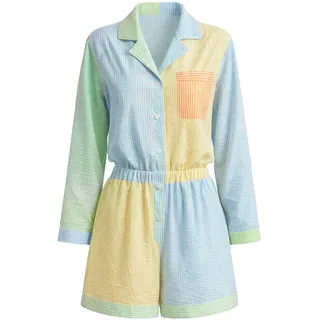 Polo Ralph Lauren Pyjama  Scallop Seersucker mischfarben L