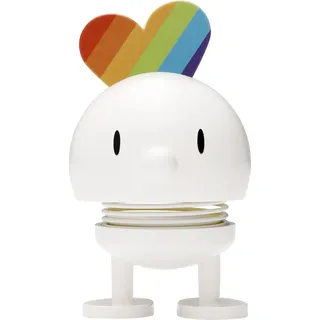 Hoptimist Rainbow, Kleine Figur S weiß