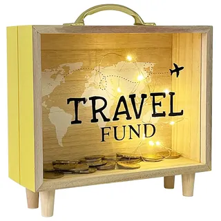 HautStore Bilderrahmen Sparbüchse, Spardose Kinder 3D-Bilderrahmen mit Glasfront als Geldgeschenk & Deko, Geld-Geschenk Piggy Bank