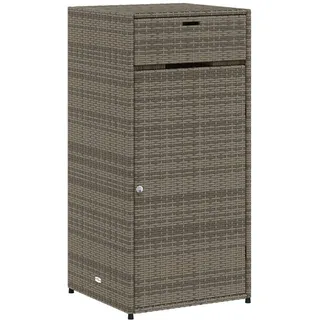 vidaXL Gartenschrank 55 x 55 x 111 cm Grau