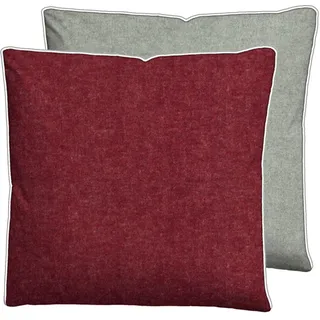 biberna Kissenbezug Biberna 40 x 80 cm Rot