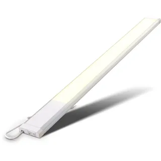 B.K.Licht - Unterbauleuchte - 10w, 1100lm, LED Schalter, Stecker, Warmweiß, Weiß