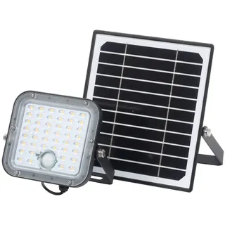 Osram Solarleuchte Kunststoff 10 W 1.450 Lumen inkl. Bewegungsmelder schwarz