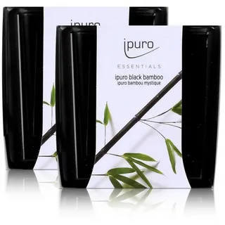 IPURO Duftkerze Essentials by Ipuro Duftkerze black bamboo 125g - Herb-frischer Duft