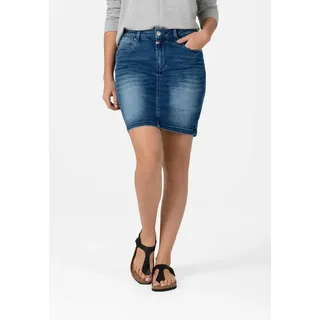 Timezone Jeansrock Damen Blau 27W