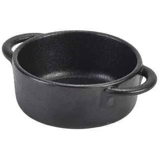 Auflaufform Forge Steingut Gusseisen-Optik – 9 x 4 cm (6 Stk.)"