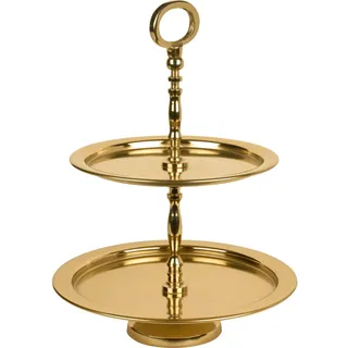 Etagere Blush Bordeaux 37 cm x Ø 27 cm Gold