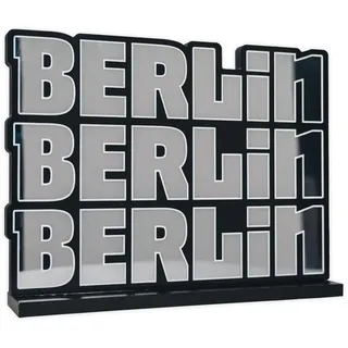 Hertha BSC LED Licht Berlin – Fußball Fanlampe Blau Weiß | Offizielles Stadion Deko Licht | Geschenk für Hertha Fans | LED Wandlicht/Tischlampe Fußball Verein