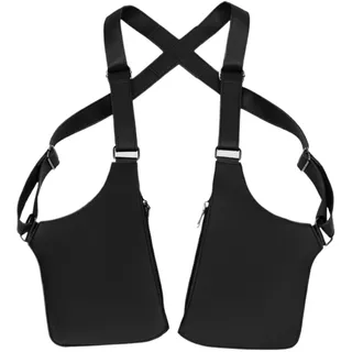 Raypontia 27,5x31cm Unterarm-Umhängetasche Für Herren, Diebstahlsichere Tasche, Leder Schulter Holster Tasche, Verstellbare Handy Holstertasche, Retro Unterarm Holster Pouch Tasche Für Outdoor Reisen - Siehe Beschreibung