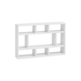 Wandregal weiß B/H/T: ca. 75x51x16 cm
