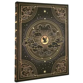 Paperblanks Notizbuch Schatten von Navarre Midi schwarz unlininiert
