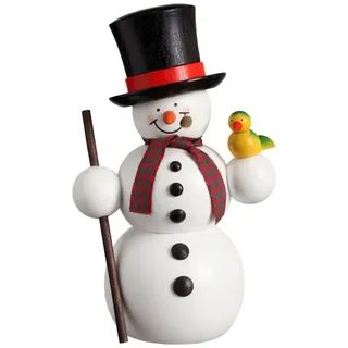 Seiffener Volkskunst Räuchermännchen Schneemänner "Die Freundlichen" verschiedene Motive - tolles Geschenk