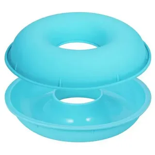webake Groß Donuts Backform Ø 24 cm Donut Form Kuchenform Gugelhupfform Silikon Donutform für Donut Bagel - 2 Hälften 24cm