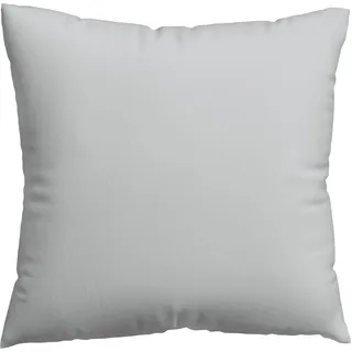 schlafgut Kissenbezug Knitted Jersey 80 x 80 cm Grau