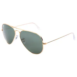 Ray-Ban Sonnenbrille Ray-Ban Aviator Large Metal RB3025 L0205 58 Gold Green