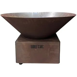 GRILLCHIC Feuerschale Cevenol Pool Corten Rund 74 Einfache Wanne