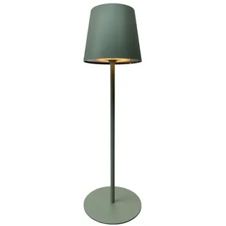 Coen Bakker Deco BV LED Außen-Stehlampe LED Lamp, LED, warmweiß, Solar variabel in 3 Höhen 49/86/123cm Sensor oliv grün grün