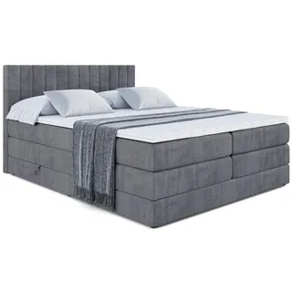 altdecor Edita King 180 x 200 cm H3/H4 Dunkelgrau