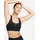 W NK SWSH LGT SPT BRA BLACK/WHITE