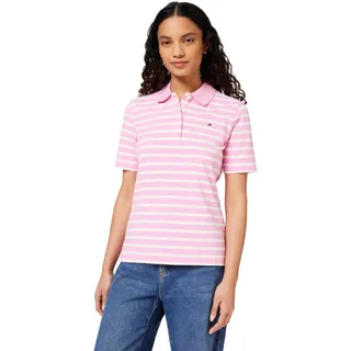 Tommy Hilfiger 1985 Pique Rosa/Ecru Stripe L