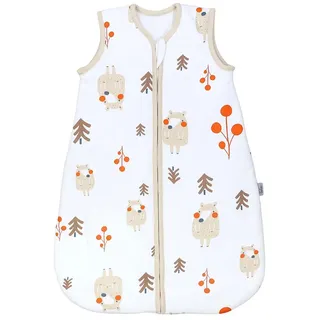 TupTam Baby Schlafsack Kugelschlafsack Braun 80/86