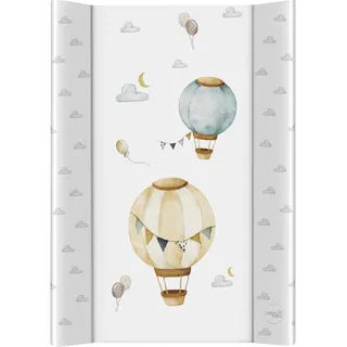 Ceba Baby® Wickelauflage Wickelunterlage - 2 Keil Wickelmulde fürs Babybett 70x50 cm - Wickeltischauflage mit OEKO-TEX® Standard 100 - Made in EU - Wasserdicht und Abwaschbar