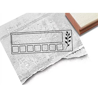 HABIT TRACKER Stempel - stamp - Planer Stempel für Kalender BuJo Bullet Journal - Gewohnheits tracker -zAcheR-fineT