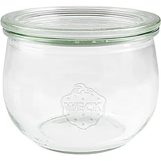 WECK Einmachglas Tulpenglas mit Deckel 100 mm, Glas, 500 ml, H 8,5 cm, klar, (1-tlg)