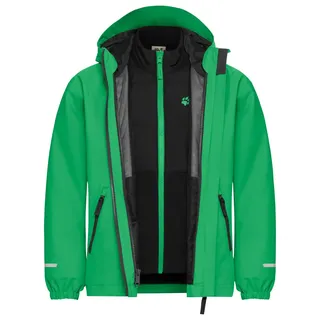 Jack Wolfskin Hybrid 3in1 Jacket K mysticgrün 164