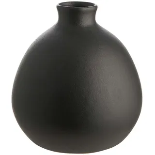 BUTLERS Mini Vase aus Steinzeug in Dunkelblau -Nordic SEA- Dekoration für Wohnzimmer, Regal und Tischdeko | Blumenvase für einzelne Blumen, kleine Sträuße oder dekorative Trockenblumen