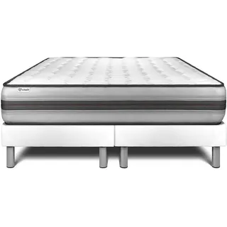 Matratzen- Und Lattenrost-set 2x80x200 Cm - Vitalpower Recover