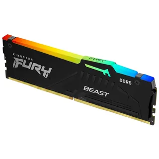 Kingston FURY Beast DDR5 5600MT/s RGB 8GB Modul (1x8GB) CL36 Schwarz KF556C36BBEA-8
