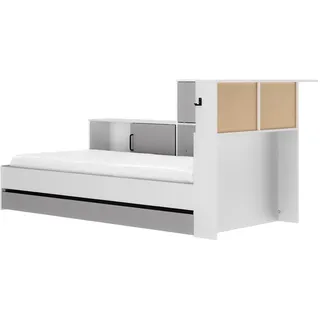 CaliCosy Mid.you 90 x 200 cm Grau/Weiß