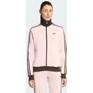 adidas CLASSIC TRACK TOP - sandy pink, aurora coffee, - L