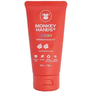 Monkey Hands Gel Grip | Handgrip | erhöht den Griff | Innovatives FlüssigMagnesit | Ideal für Pole Dance, Calisthenics, Ringe, Gewichte, Gymnastik und Fitnessstudio | Vegan | 3 Haftstufen