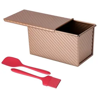 FELIXLEO Brotbackform Antihaft-Brot Toastform mit Deckel für Toast Kuchen, (1-tlg) S