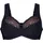 BH Zierknöpfe Punkte für Damen 001 Schwarz 75H