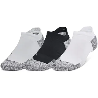Under Armour Füßlinge 3 Paare Schwarz/Weiß L (42-47,5)