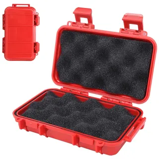 MAGT Wasserdichte Box, Stoßfeste Aufbewahrungsbox Outdoor EDC Wasserdicht Druckfest Versiegelungsbox Aufbewahrungskoffer Überlebensausrüstung(L)