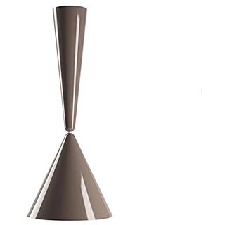 Flos Diabolo Hängelampe aus Aluminium in der Farbe Beaver Brown, Maße: 39cm x 56cm, F2121026