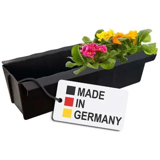 BURI Europaletten Blumenkasten Braun Pflanzkasten zum An- & Einhängen Blumentopf  Braun