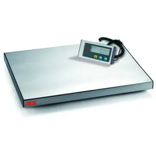 ADE Tisch- und Bodenwaage mit Anzeigegerät, BxT 370 x 300 mm, Wägebereich max. 40 kg